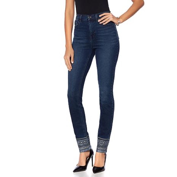 DG2 by Diane Gilman Denim - 5 for $25| DG2by Diane Gilman Stretch Embellished
